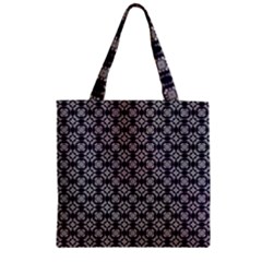 Ornaments  Kaleidoscope Pattern Zipper Grocery Tote Bag