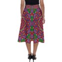 Background Image Decorative Perfect Length Midi Skirt View2