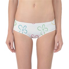 Flower Background Nature Floral Classic Bikini Bottoms by Mariart