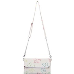 Flower Background Nature Floral Mini Crossbody Handbag by Mariart