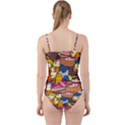 Sweet Dessert Food Muffin Cake Cut Out Top Tankini Set View2