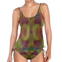 Pattern Background Tankini Set by Pakrebo