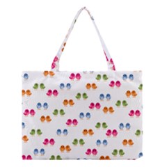 Tweet-hearts Pattern Medium Tote Bag by WensdaiAmbrose