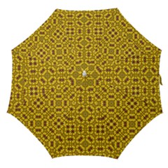 Tile Background Image Graphic Yellow Straight Umbrellas by Pakrebo