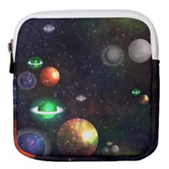 Galactic Mini Square Pouch by WensdaiAmbrose
