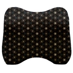 Background Pattern Structure Velour Head Support Cushion