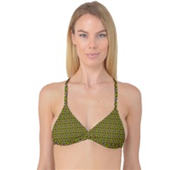 Background Image Pattern Reversible Tri Bikini Top by Pakrebo