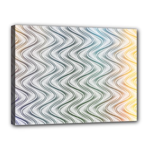 Abstract Geometric Line Art Canvas 16  X 12  (stretched)