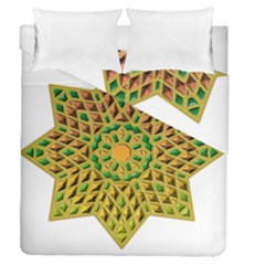 Star Pattern  Background Image Duvet Cover Double Side (queen Size) by Pakrebo