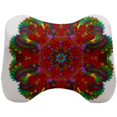 Mandala Fractal Graphic Design Head Support Cushion by Pakrebo