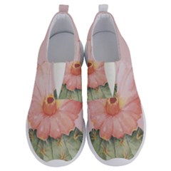 Cactus flower on pink ink No Lace Lightweight Shoes