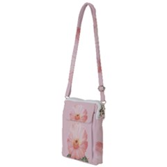 Cactus flower on pink ink Multi Function Travel Bag