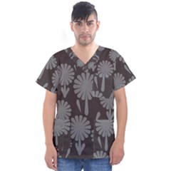 Zappwaits Men s V-neck Scrub Top