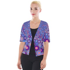 Zappwaits Spirit Cropped Button Cardigan