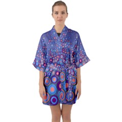 Zappwaits Spirit Quarter Sleeve Kimono Robe