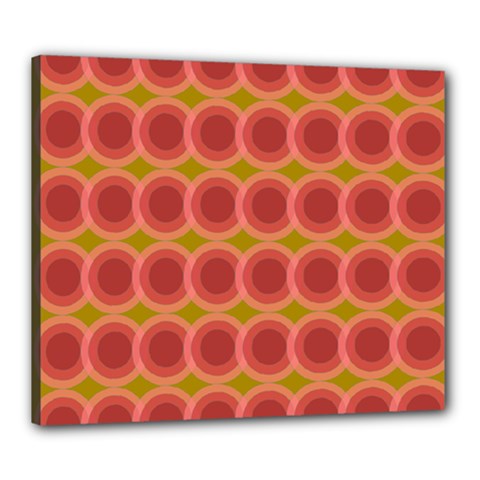 Zappwaits Retro Canvas 24  X 20  (stretched) by zappwaits