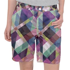 Geometric Sense Pocket Shorts by WensdaiAmbrose