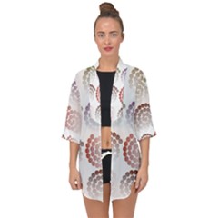 Zappwaits Artdesign Open Front Chiffon Kimono by zappwaits