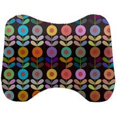 Zappwaits Flowers Head Support Cushion by zappwaits