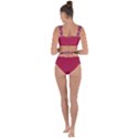 Crimson Swirl Bandaged Up Bikini Set  View2