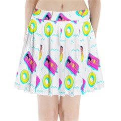 Swim Playboy Summer Mode Pleated Mini Skirt