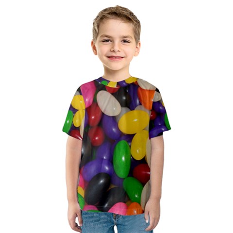 Jelly Beans Kids  Sport Mesh Tee by pauchesstore