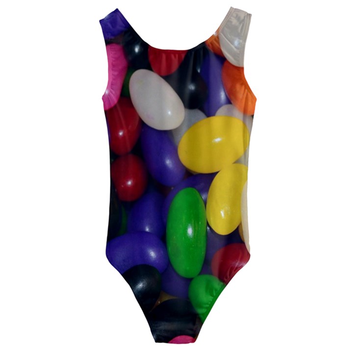 Jelly Beans Kids  Cut-Out Back One Piece Swimsuit