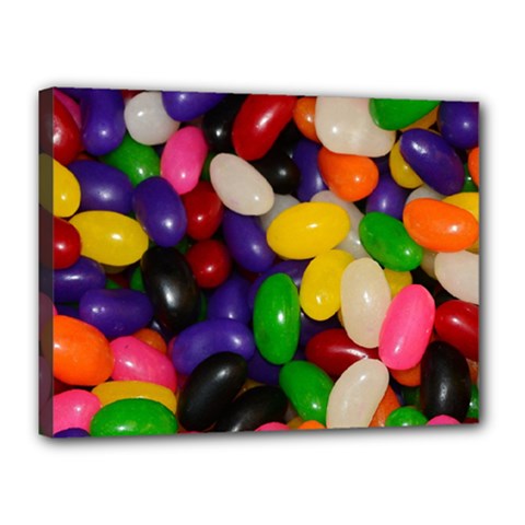 Jelly Beans Canvas 16  X 12  (stretched) by pauchesstore