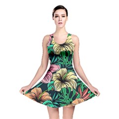 Hibiscus Dream Reversible Skater Dress