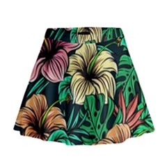 Hibiscus Dream Mini Flare Skirt