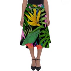 Tropical Adventure Perfect Length Midi Skirt