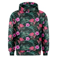 Rose flamingos Men s Overhead Hoodie