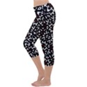 Bold Boho Ethnic Print Capri Yoga Leggings View2