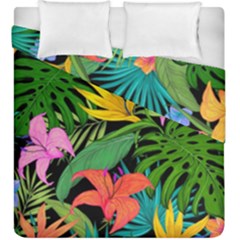 Tropical Adventure Duvet Cover Double Side (king Size) by retrotoomoderndesigns
