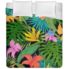 Tropical Adventure Duvet Cover Double Side (california King Size) by retrotoomoderndesigns