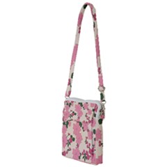 Floral Vintage Flowers Wallpaper Multi Function Travel Bag by Mariart