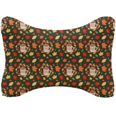 Tea Cup Leaf Leaves Seat Head Rest Cushion by Alisyart