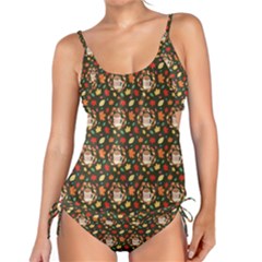 Tea Cup Leaf Leaves Tankini Set