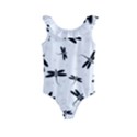 Dragonflies pattern Kids  Frill Swimsuit View1