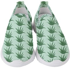 Aloe-ve You, Very Much  Kids  Slip On Sneakers by WensdaiAmbrose