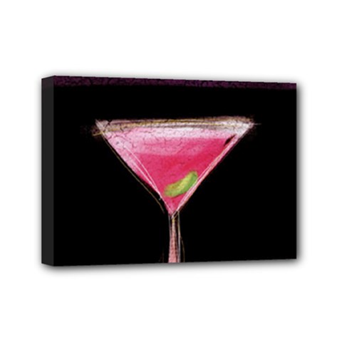 Cosmo Cocktails Mini Canvas 7  X 5  (stretched) by StarvingArtisan