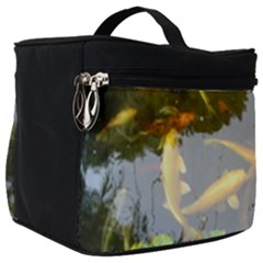 Koi Fish Pond Make Up Travel Bag (big)