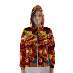 Dragon Lights Hooded Windbreaker (women)