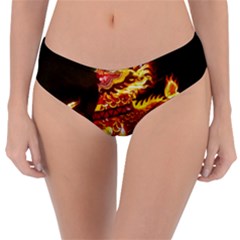 Dragon Lights Reversible Classic Bikini Bottoms