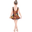 Dragon Lights Kids  Skater Dress Swimsuit View2