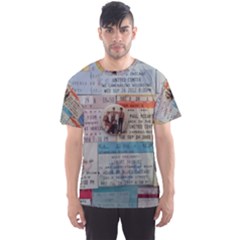 Concert Memorabilia  Men s Sports Mesh Tee