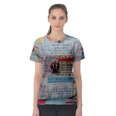 Concert Memorabilia  Women s Sport Mesh Tee