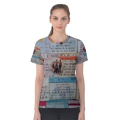 Concert Memorabilia  Women s Cotton Tee