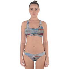 Concert Memorabilia  Cross Back Hipster Bikini Set