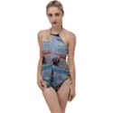 Concert Memorabilia  Go with the Flow One Piece Swimsuit View1